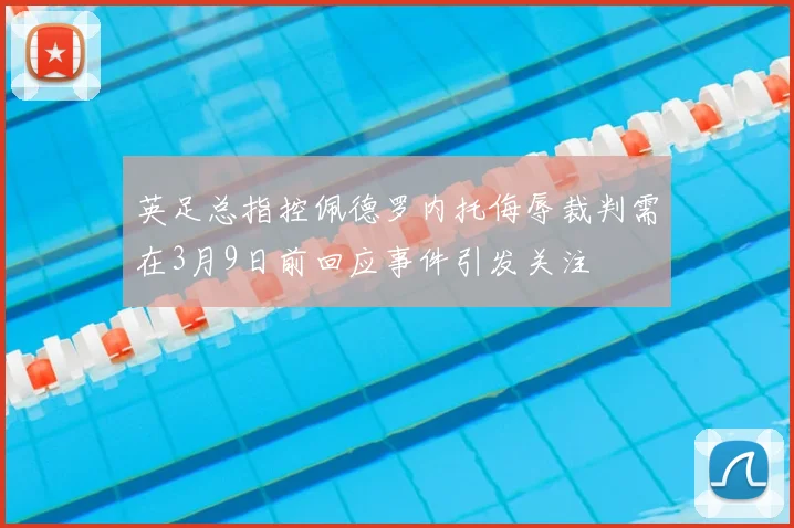 英足总指控佩德罗内托侮辱裁判需在3月9日前回应事件引发关注