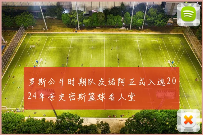 罗斯公牛时期队友诺阿正式入选2024年奈史密斯篮球名人堂