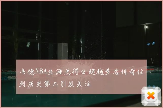 韦德NBA生涯总得分超越多名传奇位列历史第几引发关注