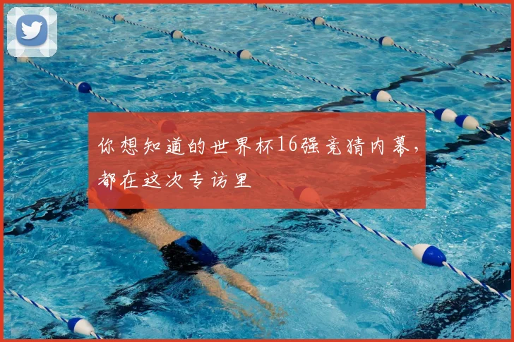 你想知道的世界杯16强竞猜内幕,都在这次专访里